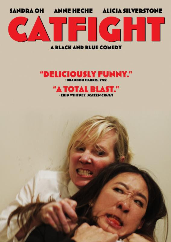 Sandra Oh and Anne Heche in Catfight