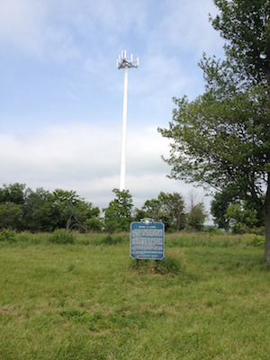 The Welcome to Illinois Historical Marker.