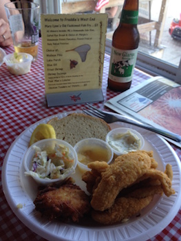 Friday Fish Fry at Freddie's West End at Lake Como